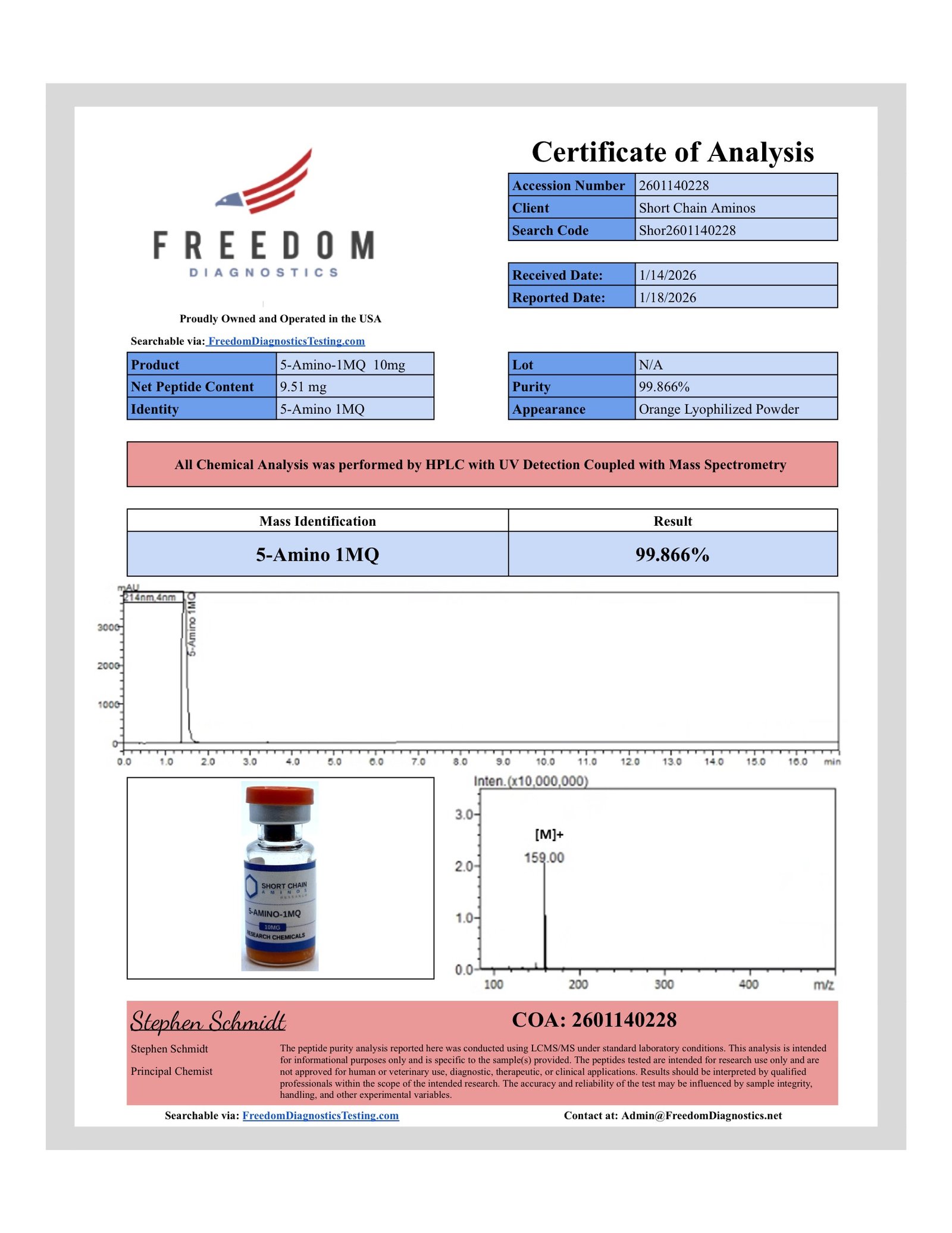 5-AMINO-1MQ 10mg 2 5-AMINO-1MQ 10mg - Image 2