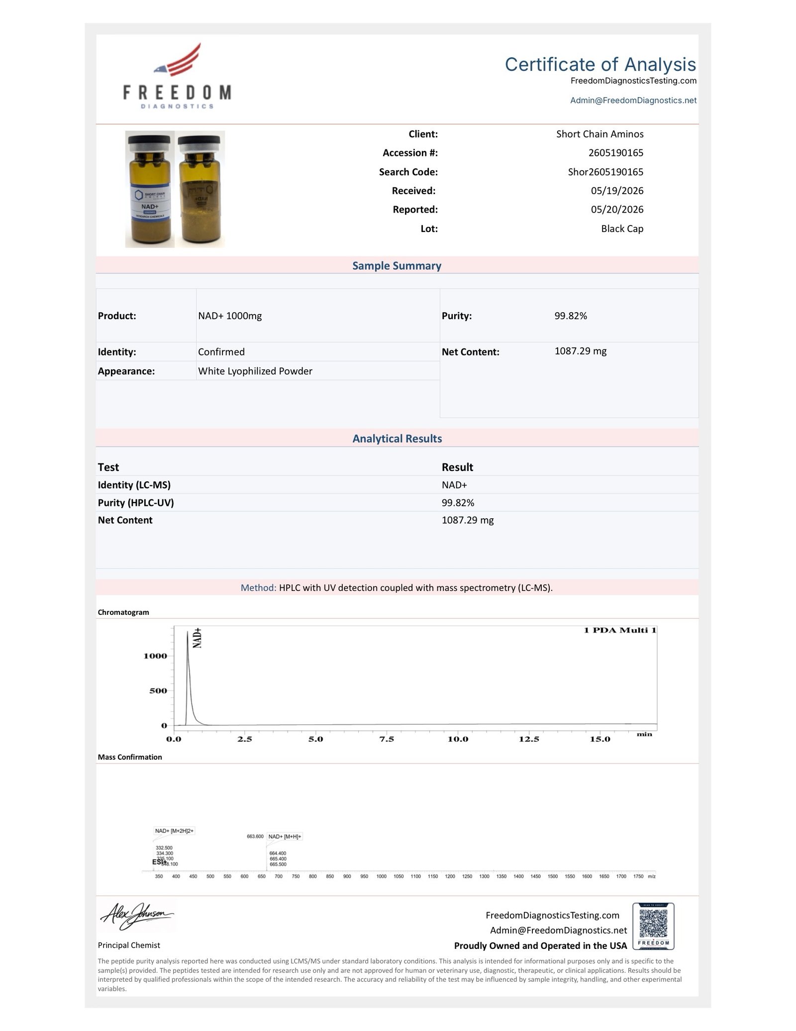 NAD+ 1000mg 2 NAD+ 1000mg - Image 2